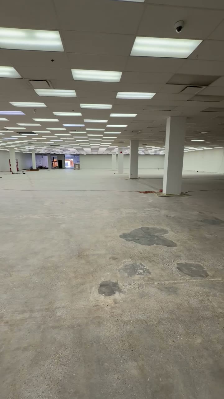 Feature columns finished — completed commercial renovation by Khyber Renovation